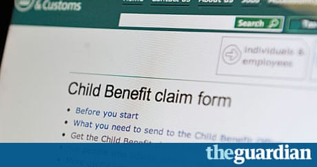 Child Benefit Form Stop Child benefit row presents ministers with unpalatable solution  Society  The Guardian