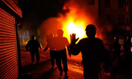 Rioting in Croydon