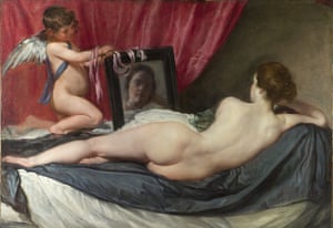 nudes: Velazquez: The Toilet of Venus