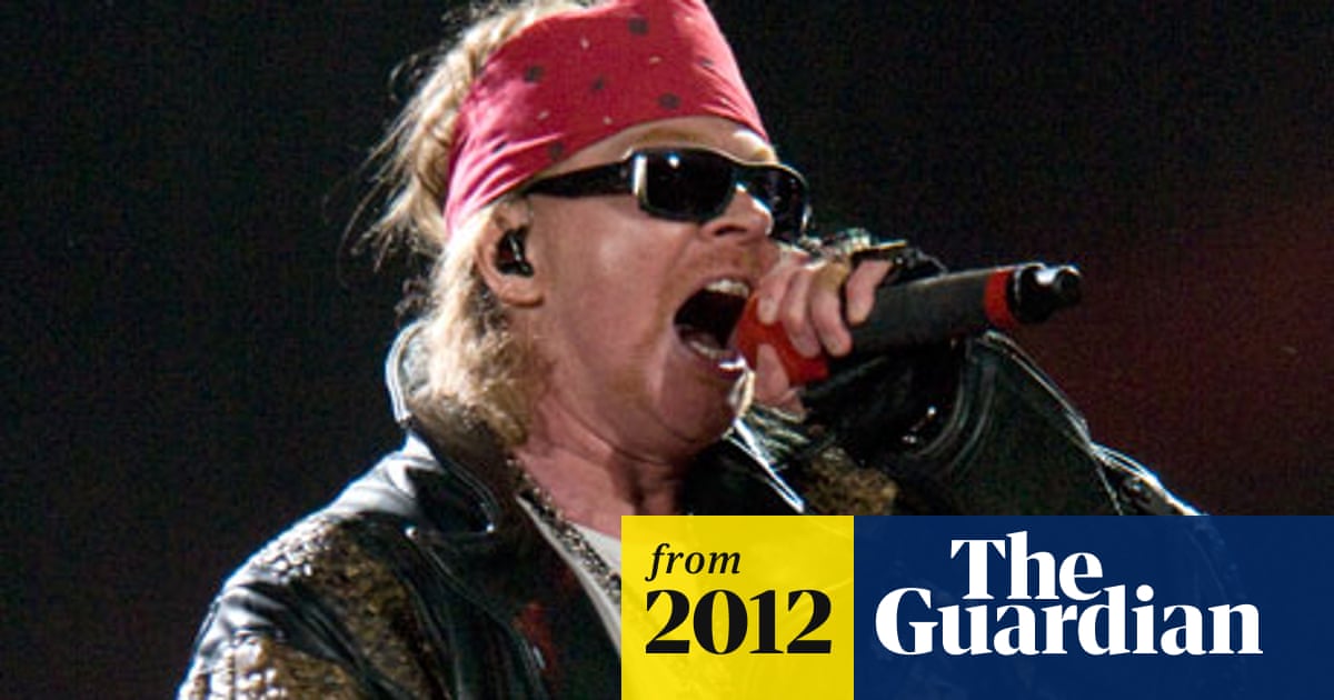 Axl Rose Declines Induction Into The Rock And Roll Hall Of Fame Guns N Roses The Guardian
