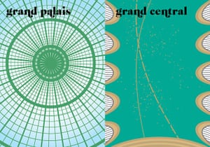 Paris V. New York: grand palais / grand central