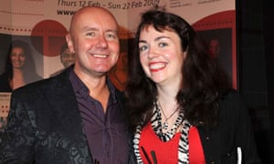 Irvine Welsh and his wife Beth Quinn