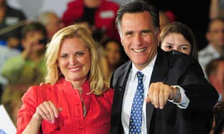 Ann Romney with her husband Mitt