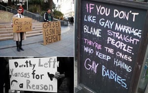 Big Picture: Big Picture: Placards with pro gay slogans