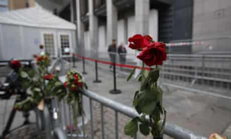 Rose outside Breivik courtroom
