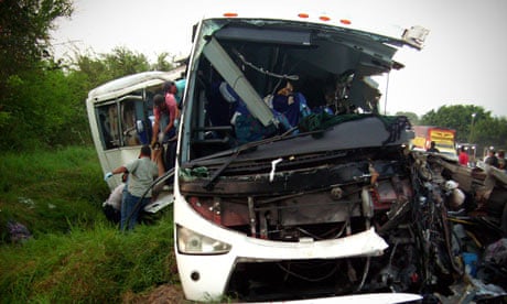 Mexico bus crash