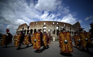 Rome birthday parade: Rome commemoraration parade