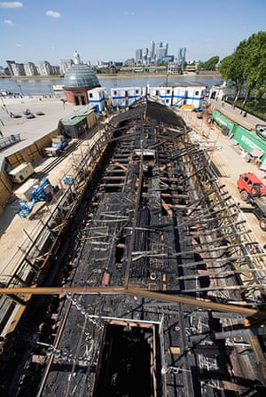 The Cutty Sark Rises From The Flames In Pictures Culture The Guardian