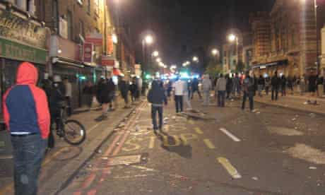 Protesters Riot In Tottenham