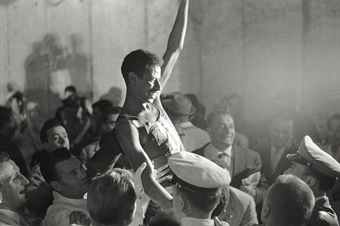 50 stunning Olympic moments: Abebe Bikila's 1960 marathon victory – in pictures | Sport | The Guardian