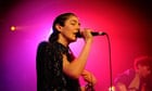 Caroline Polachek of Chairlift performs at the Scala in London