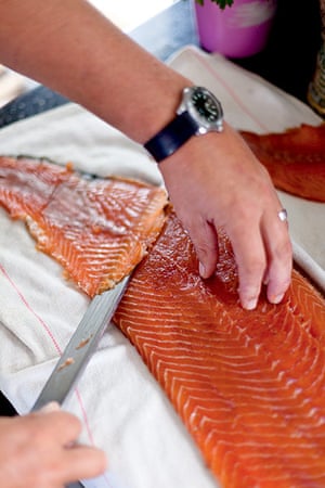 Fennel and maple salmon: Fennel and maple-cured salmon 5