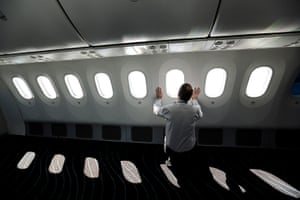 Boeing 747 dreamliner: Passenger on the Boeing 787 Dreamliner airliner Dream Tour Flight