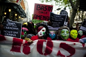 24 hours: Barcelona, Spain: Prostitutes protest against an anti-prostitution ban