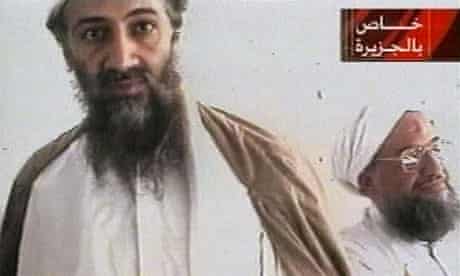 Osama bin Laden and current al-Qaida leader Ayman al-Zawahiri