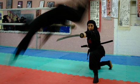 Iran female ninjas