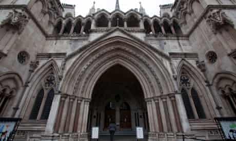 The Royal Courts of Justice, the Strand, London