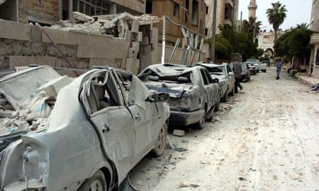 Idlib blasts close to UN observers' hotel