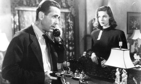Humphrey Bogart and Lauren Bacall in The Big Sleep