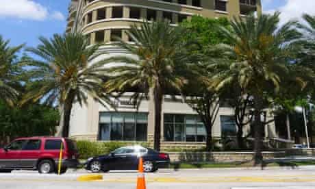 Mitt Romney's former headquarters in Tampa, Florida