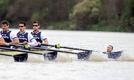 Trenton Oldfield swam into the paths of the boats in the Boat Race