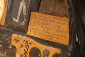 The Boat Project: A small piece of wood from HMS Victory
