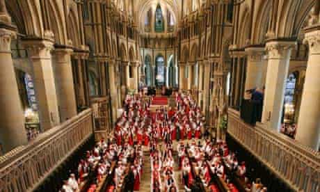 Anglican bishops in Canterbury Cathedral