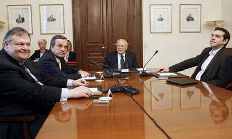 Greek coalition talks