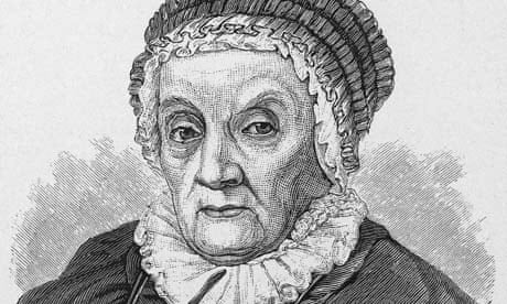 Portrait of astronomer Caroline Herschel