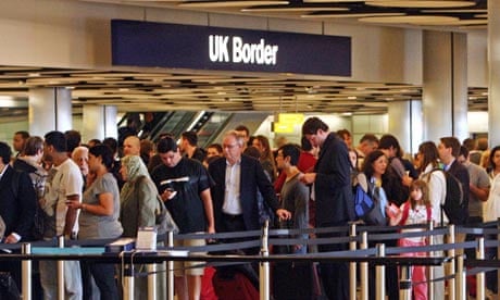 Heathrow immigration queues