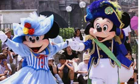 Mickey and Minnie Mouse Tokyo Disney