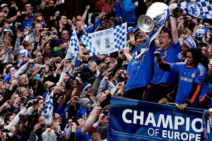 Chelsea S Champions League Victory Parade In Pictures Football The Guardian