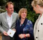 Yorkshire garden wins Chelsea gold. Gary Verity, Tracy Foster being handed gold from Nicky Chapman