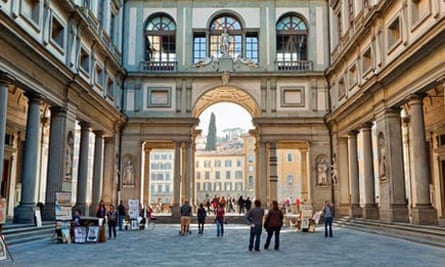 Uffizi gallery, Florence