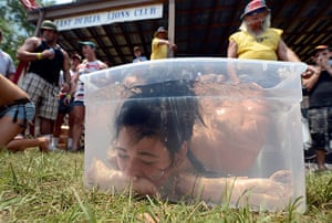 Summer Redneck Games In Pictures Us News The Guardian Redneck Games 2022