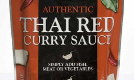 Bart authentic thai red curry sauce