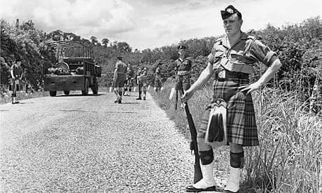 Scots Guards In Malaya