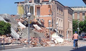 Modena earthquake, Italy