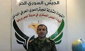 Free Syrian Army's spokesman Colonel Qassem Saadeddine issues deadline