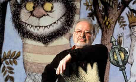 Maurice Sendak with Max from Where The Wild Things Are