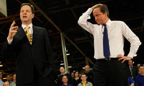 Nick Clegg and David Cameron
