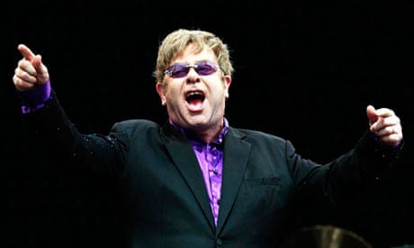 Elton John in Blackpool