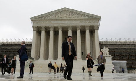 US supreme court in Washington