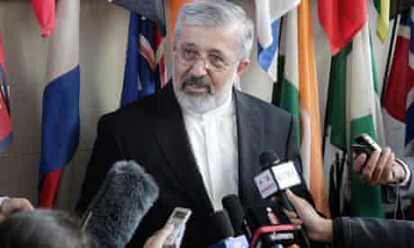 Iran's chief nuclear negotiator Ali Asghar Soltanieh