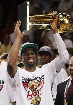 NBA5: Miami Heat shooting guard Dwyane Wade