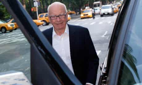 Rupert Murdoch in New York