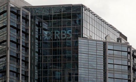 The headquarters of the Royal Bank of Scotland in the City