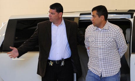 George Zimmerman arrives at jail