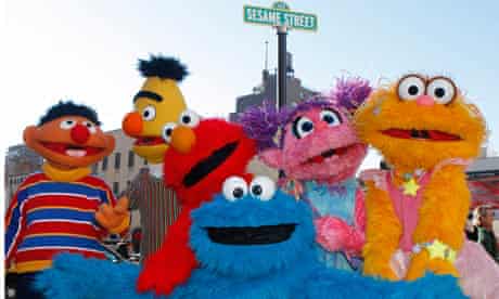 haracters from Sesame Street