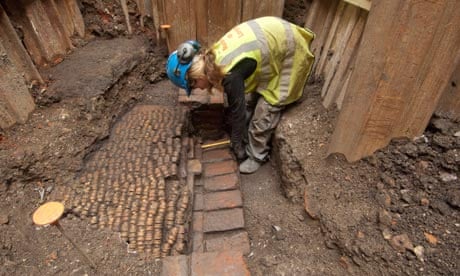 Remains of Shakespeare’s Curtain theatre are uncovered in Shoreditch, London